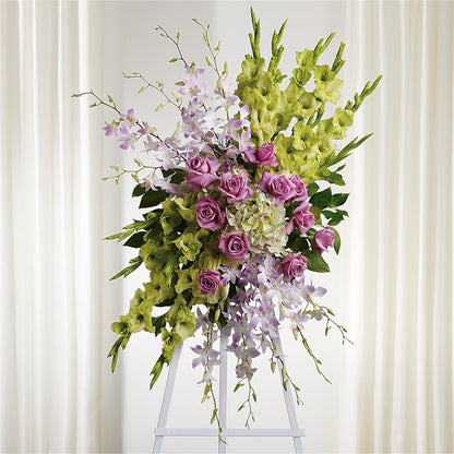 Lasting Legacy Standing Spray –  Bush Flower Shop, North Augusta SC
