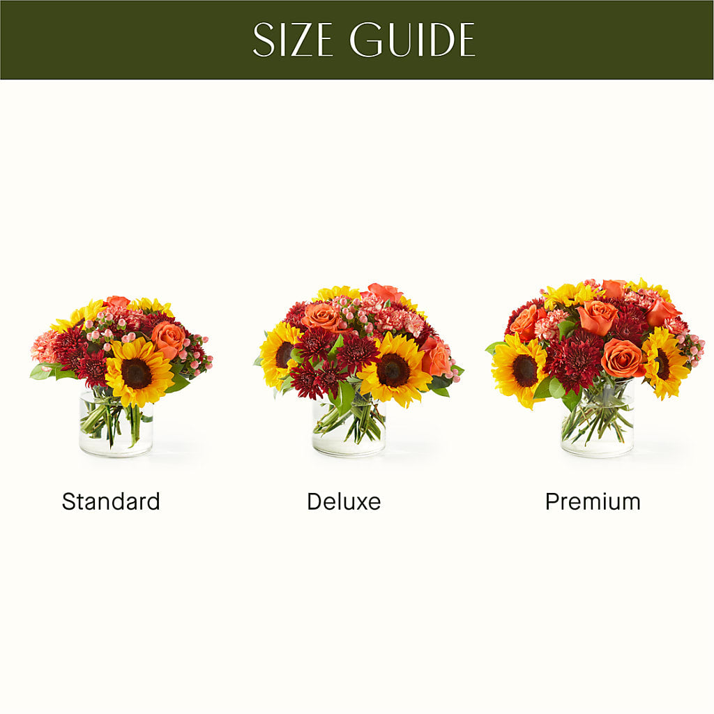 September Sunset Bouquet –  Bush Flower Shop, North Augusta SC