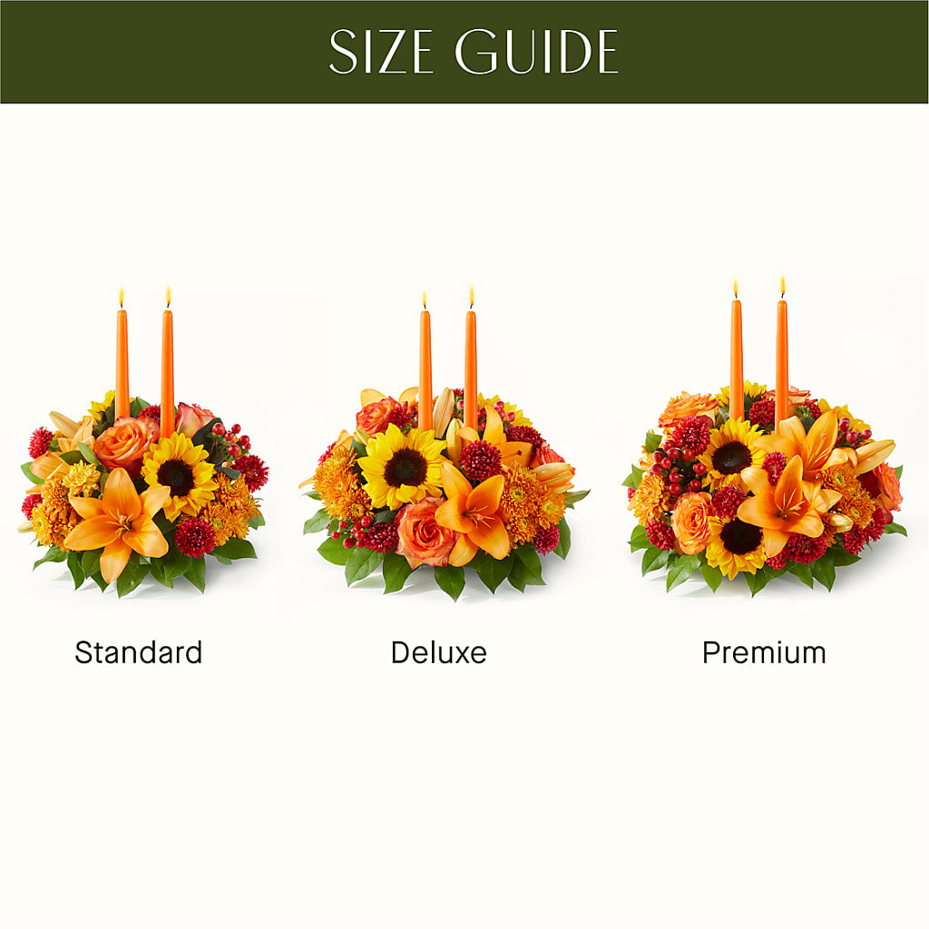 Grateful Centerpiece –  Bush Flower Shop, North Augusta SC