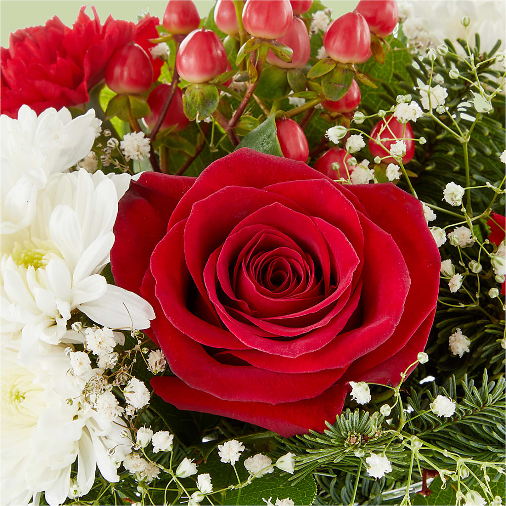 Chance of Flurries Bouquet –  Bush Flower Shop, North Augusta SC