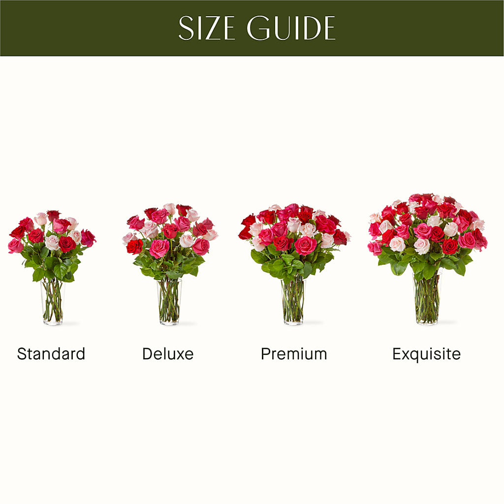 Charming Rose Bouquet –  Bush Flower Shop, North Augusta SC
