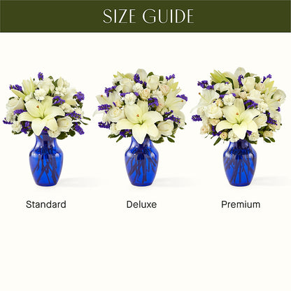 Sapphire Rush Bouquet –  Bush Flower Shop, North Augusta SC