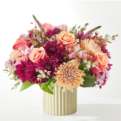 Berry Cobbler Bouquet with Ivory Vase –  Bush Flower Shop, North Augusta SC