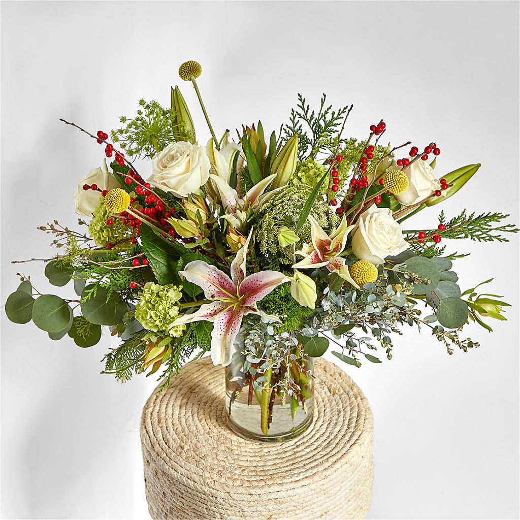 Berry & Bright Bouquet –  Bush Flower Shop, North Augusta SC