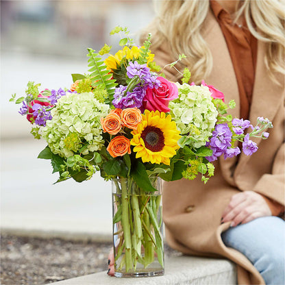 Vibrant Greetings Bouquet –  Bush Flower Shop, North Augusta SC