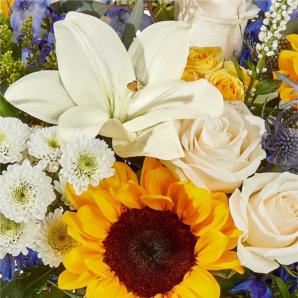 Wonderfully Sunny Bouquet –  Bush Flower Shop, North Augusta SC