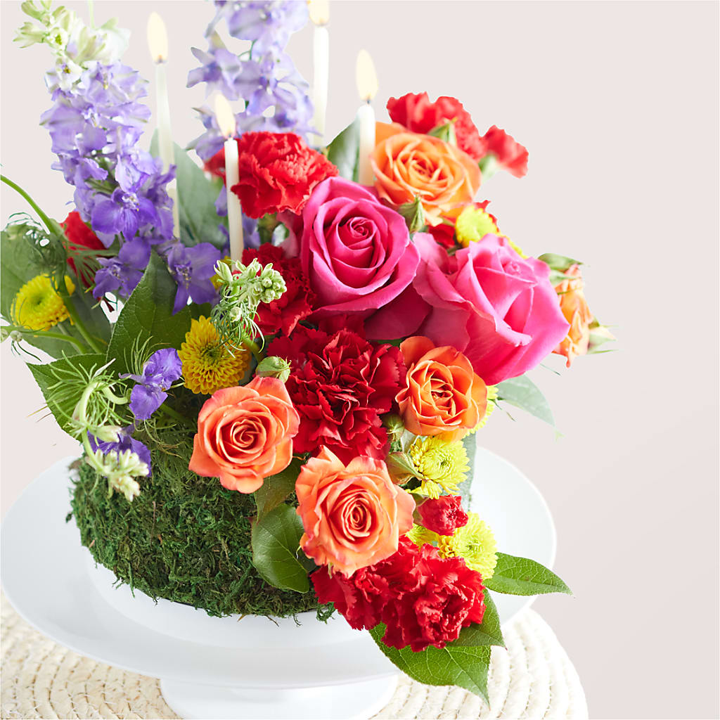 Best Year Yet Floral Cake –  Bush Flower Shop, North Augusta SC