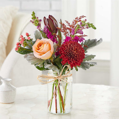 Moody Hues Bouquet –  Bush Flower Shop, North Augusta SC