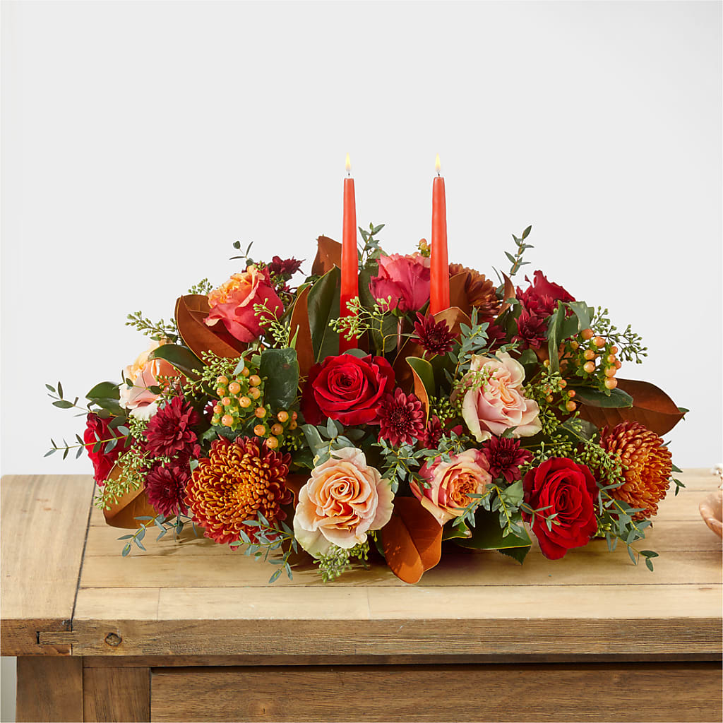 Gather Near Centerpiece –  Bush Flower Shop, North Augusta SC