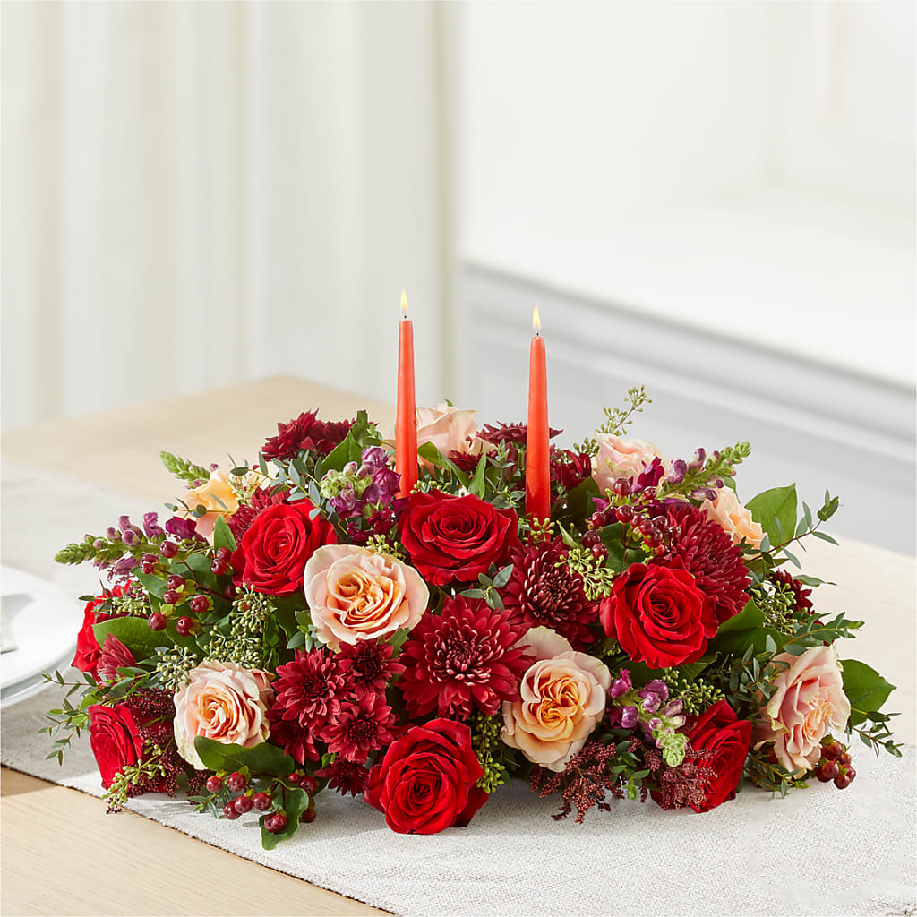Most Thankful Centerpiece –  Bush Flower Shop, North Augusta SC