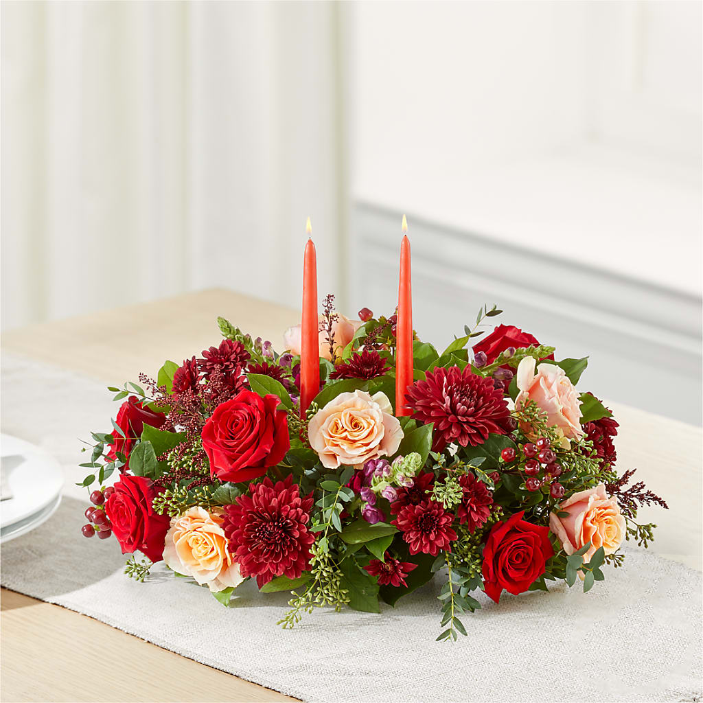Most Thankful Centerpiece –  Bush Flower Shop, North Augusta SC