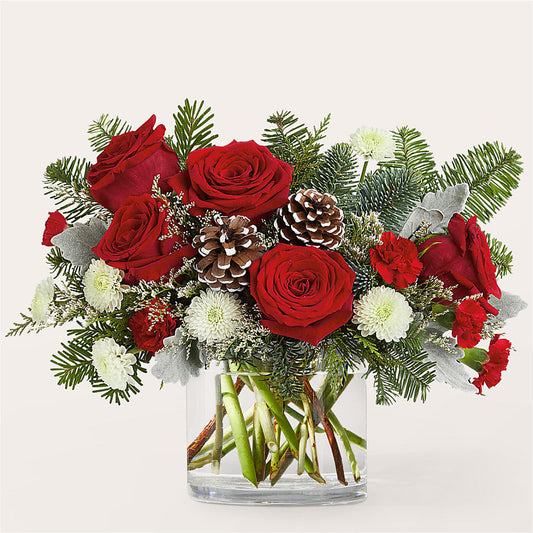 Yule Cheer Bouquet –  Bush Flower Shop, North Augusta SC