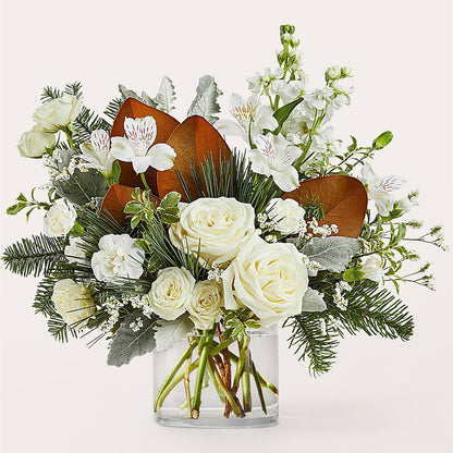 Fresh Snowfall Bouquet –  Bush Flower Shop, North Augusta SC