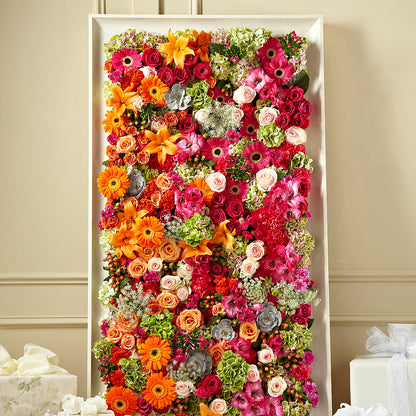 Fresh Picked Floral Wall –  Bush Flower Shop, North Augusta SC