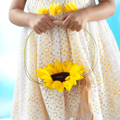 Sweet Sunshine Flower Girl Bouquet –  Bush Flower Shop, North Augusta SC