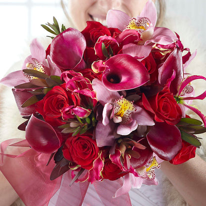 Heart of Hearts Bouquet –  Bush Flower Shop, North Augusta SC